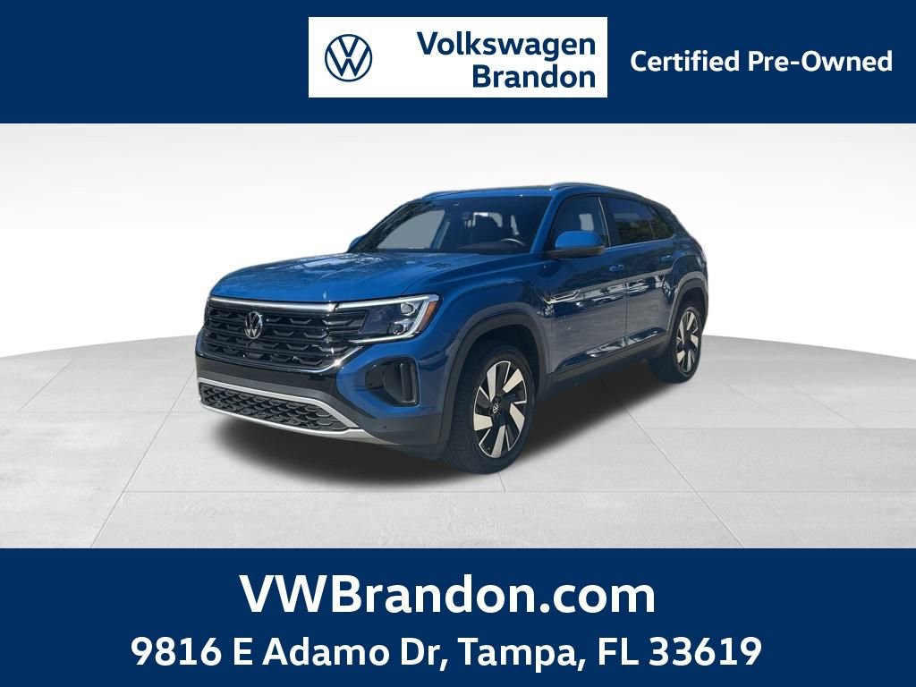 Used 2025 Volkswagen Atlas Cross Sport SE w/ Panoramic Sunroof Package 360° Tour