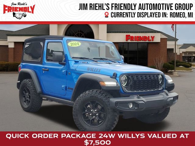 Used 2024 Jeep Wrangler Willys