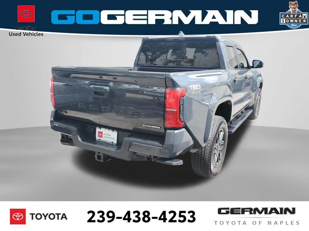 Certified 2024 Toyota Tacoma TRD Sport w/ TRD Sport Premium Package AWD/4WD image 7