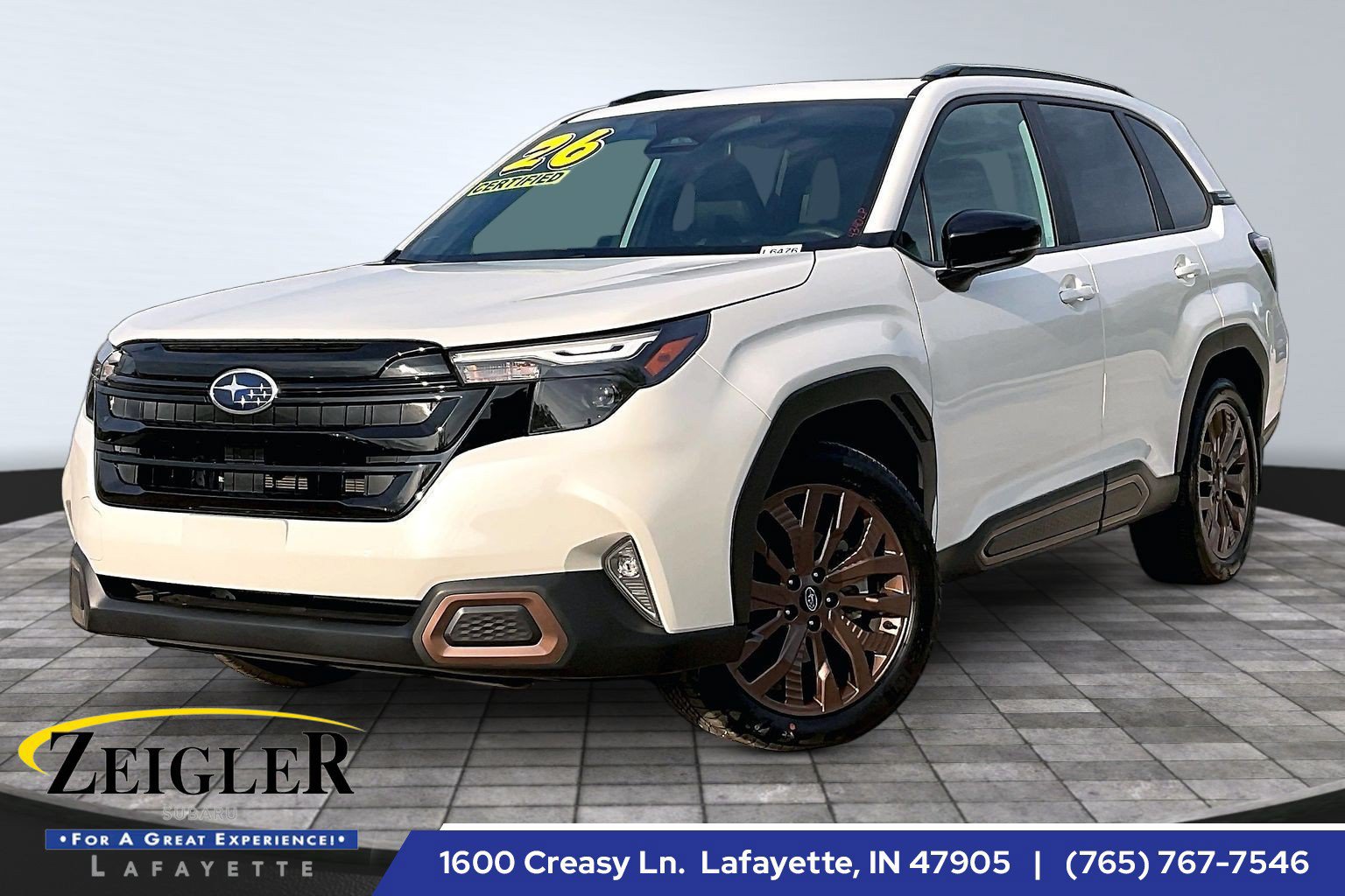 Certified 2026 Subaru Forester Sport
