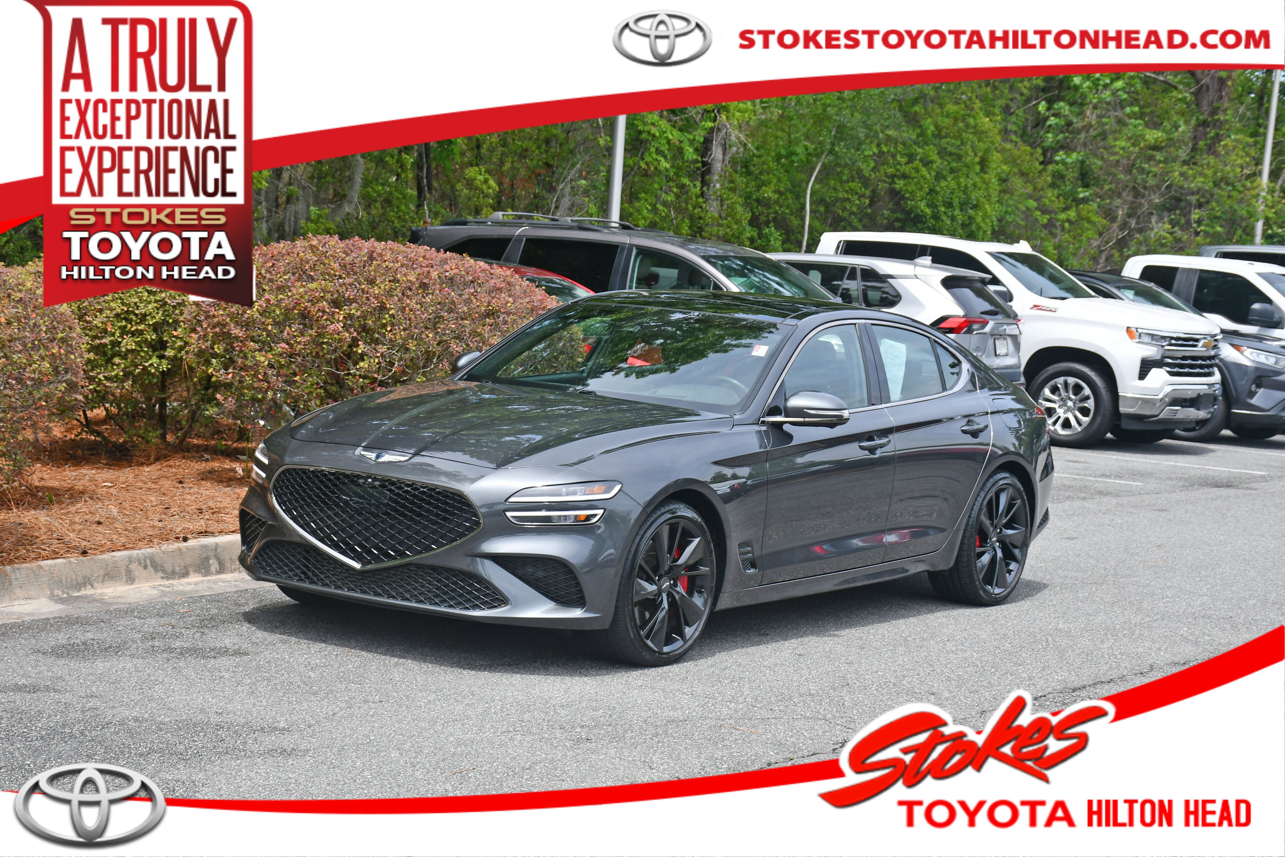 Used 2022 Genesis G70 3.3T w/ Sport Prestige Package AWD/4WD image 1
