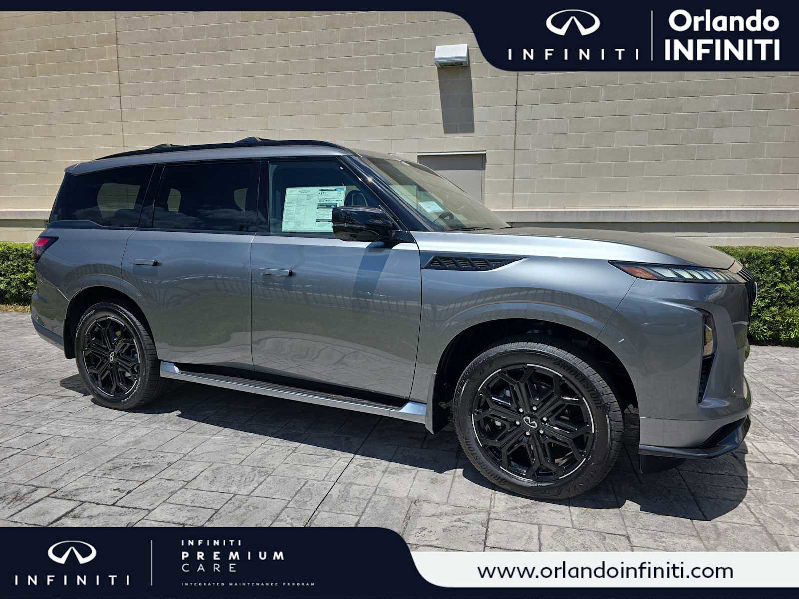 New 2026 INFINITI QX80 4WD w/ Sport Exterior Package