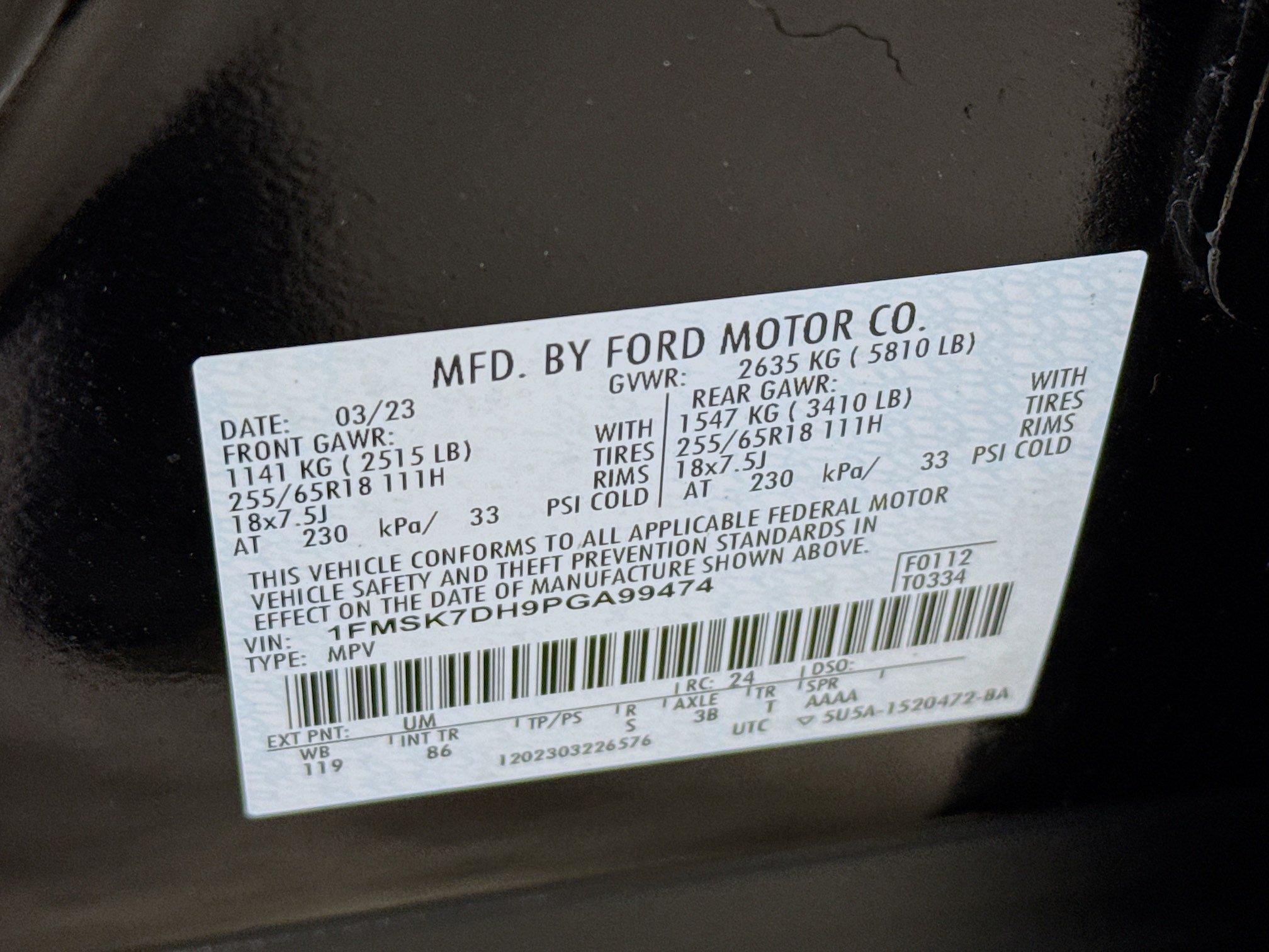 Used 2023 Ford Explorer XLT RWD image 38