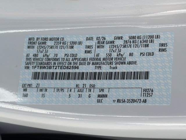 New 2026 Ford F350 XL AWD/4WD image 34
