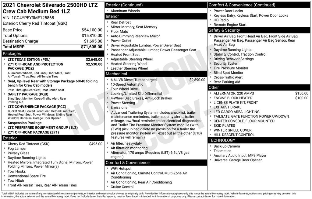 Used 2021 Chevrolet Silverado 2500 LTZ w/ LTZ Texas Edition image 27