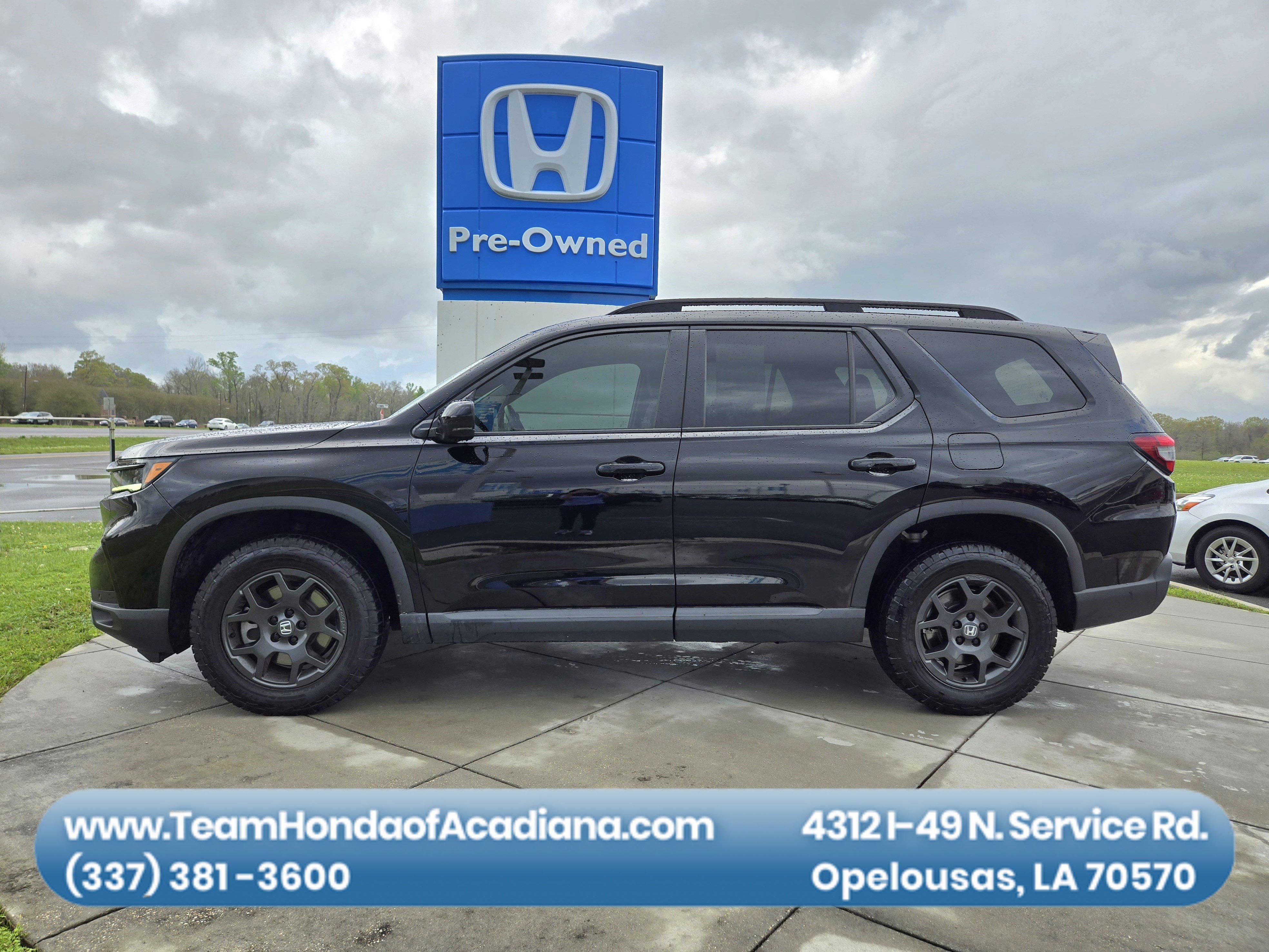 Certified 2025 Honda Pilot TrailSport
