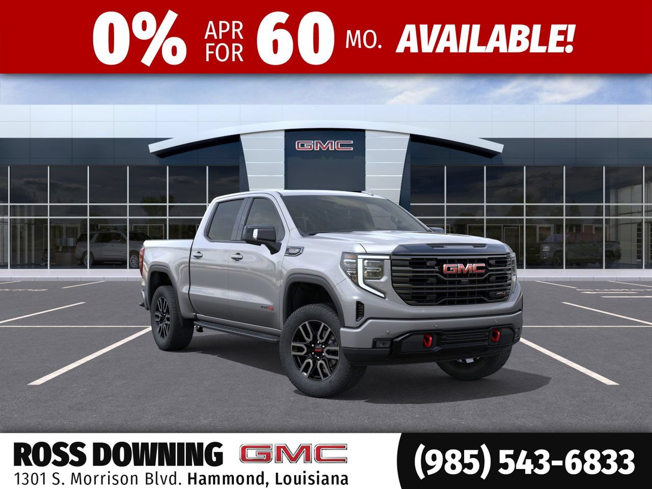 New 2026 GMC Sierra 1500 AT4 w/ AT4 Premium Package AWD/4WD image 1