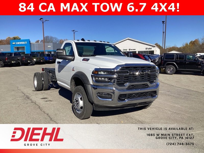 New 2026 RAM 5500 Tradesman w/ Chrome Appearance Group