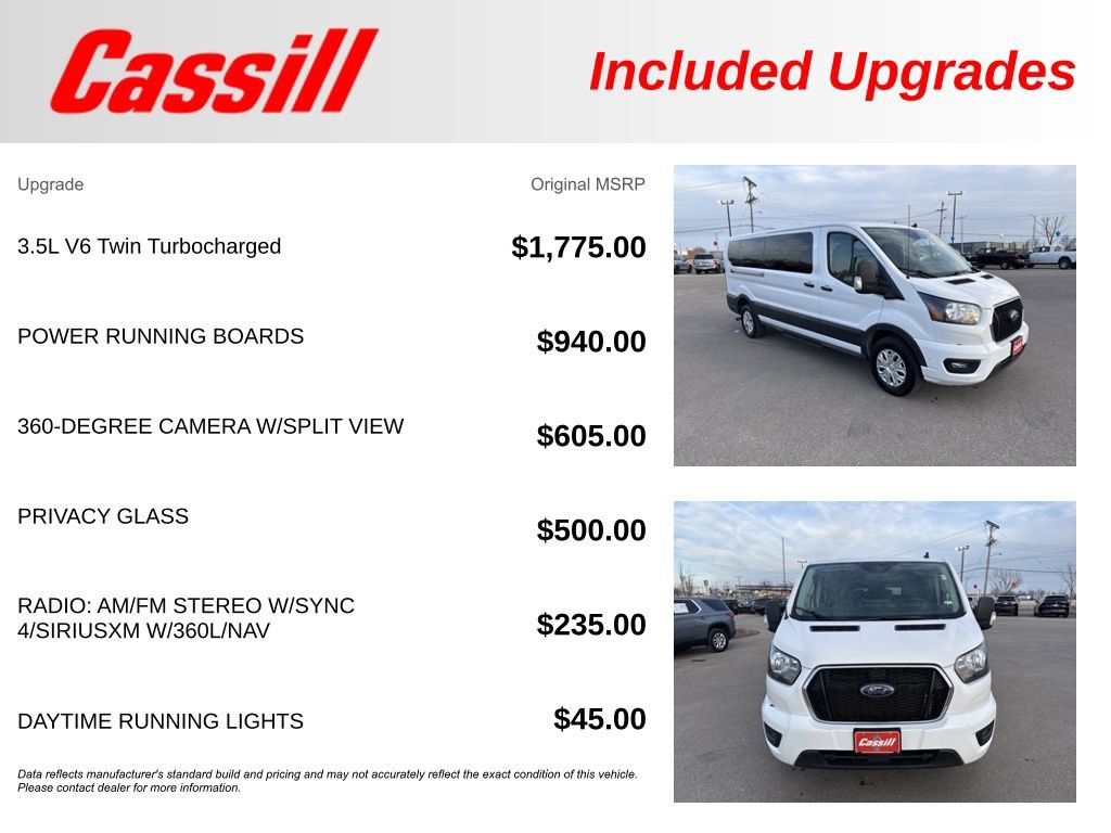 Used 2023 Ford Transit 350 XLT image 37