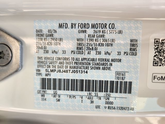New 2026 Lincoln Nautilus Premier w/ Equipment Group 102A AWD/4WD image 24