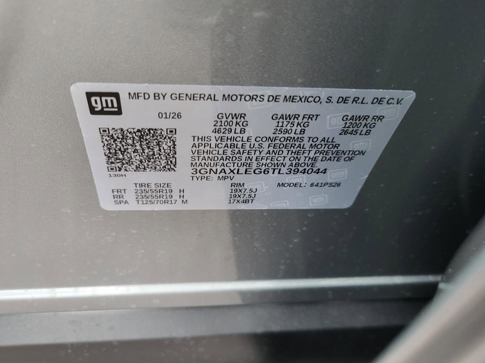 New 2026 Chevrolet Equinox RS image 21