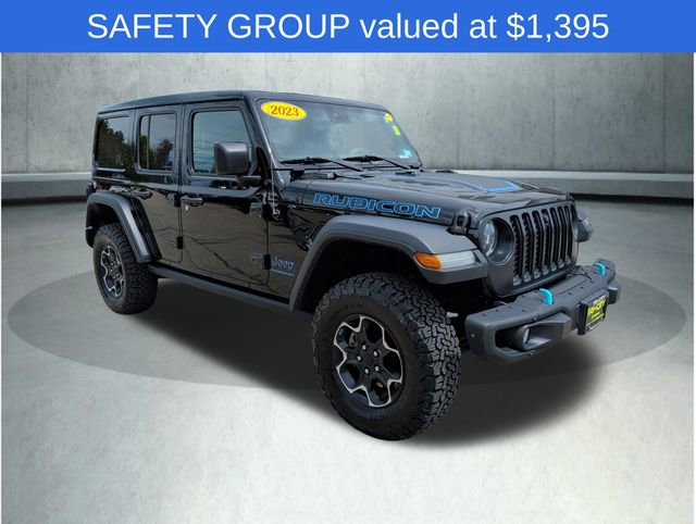 Used 2023 Jeep Wrangler Unlimited Rubicon 4xe w/ Steel Bumper Group AWD/4WD image 9