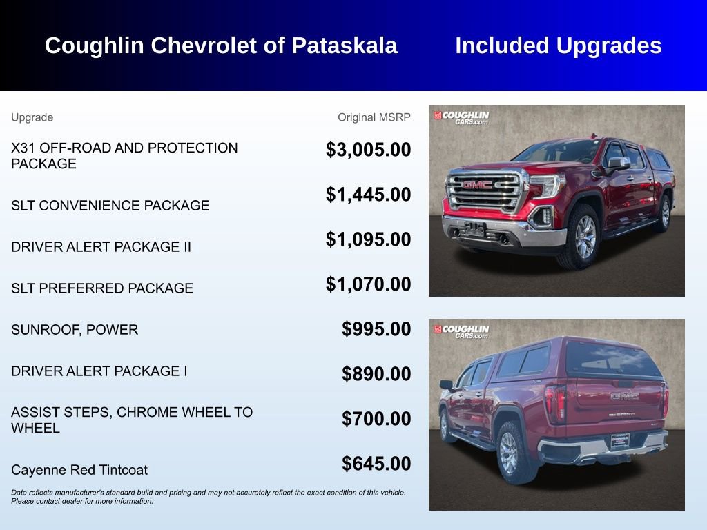 Used 2021 GMC Sierra 1500 SLT AWD/4WD image 3
