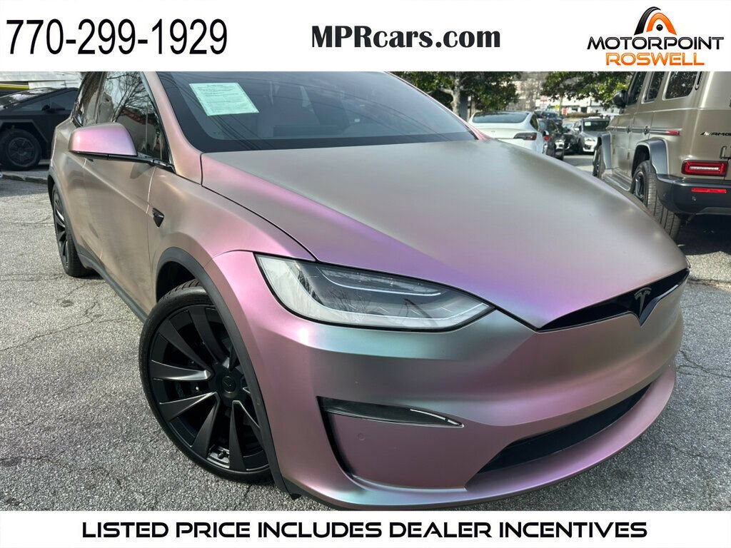 Used 2023 Tesla Model X Plaid AWD/4WD image 1