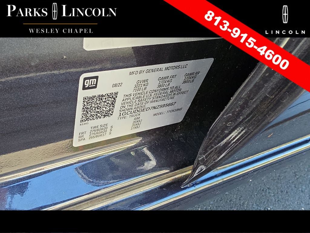 Used 2022 Chevrolet Silverado 1500 LTZ w/ Z71 Off-Road Package AWD/4WD image 31