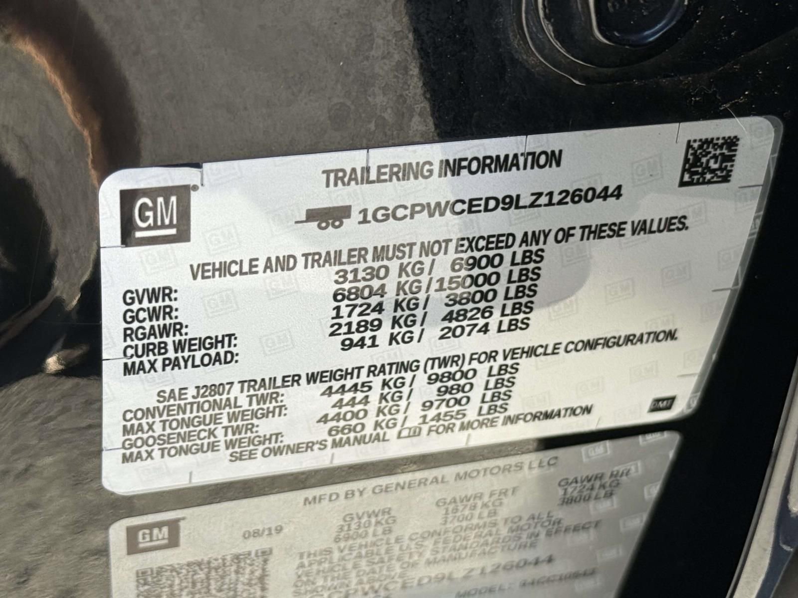 Certified 2020 Chevrolet Silverado 1500 LT RWD image 28