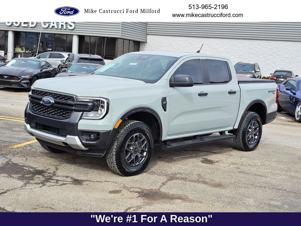 Certified 2024 Ford Ranger XLT w/ Equipment Group 301A High image 1