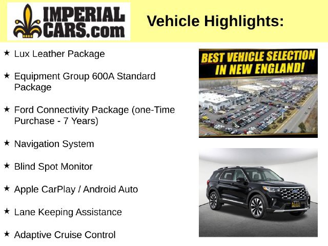 Used 2026 Ford Explorer Platinum w/ LUX Leather Package AWD/4WD image 3