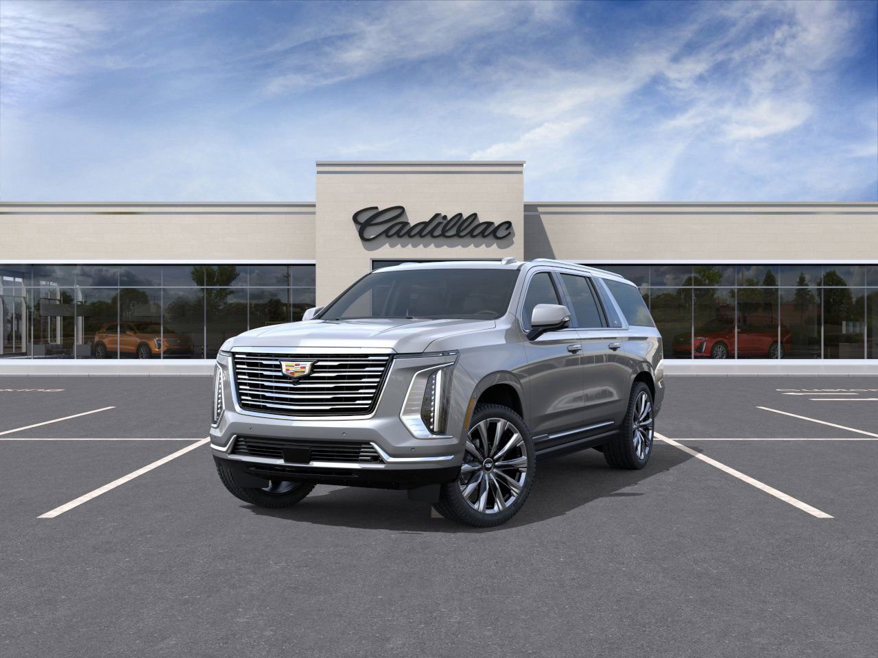New 2025 Cadillac Escalade ESV Premium Luxury Platinum image 8