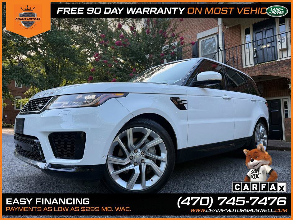 Used 2019 Land Rover Range Rover Sport HSE