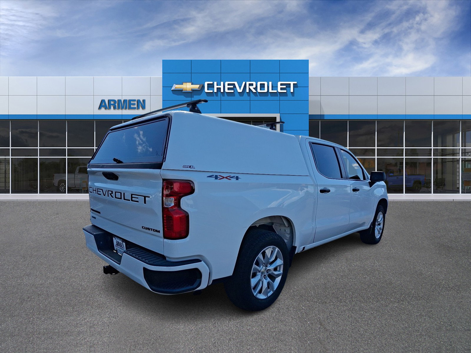 Certified 2022 Chevrolet Silverado 1500 Custom w/ LPO, Dark Essentials Package AWD/4WD image 5
