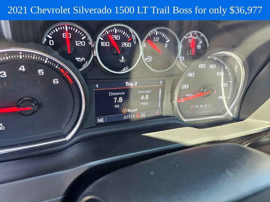 Used 2021 Chevrolet Silverado 1500 LT Trail Boss w/ Convenience Package II AWD/4WD image 27