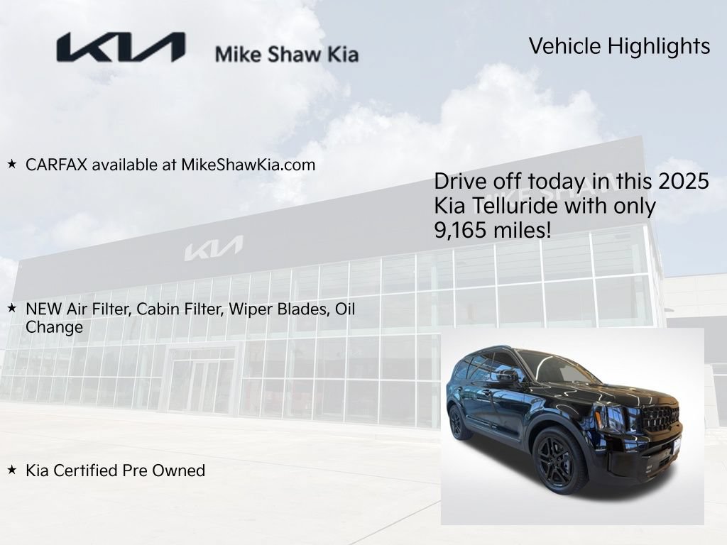 Certified 2025 Kia Telluride SX X-Line AWD/4WD image 10