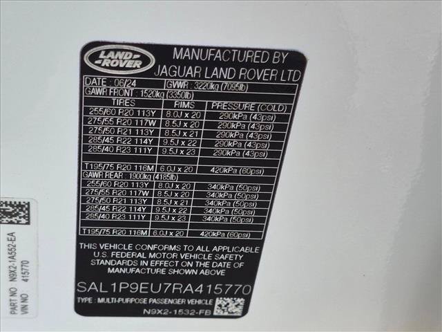 Used 2024 Land Rover Range Rover Sport SE AWD/4WD image 26