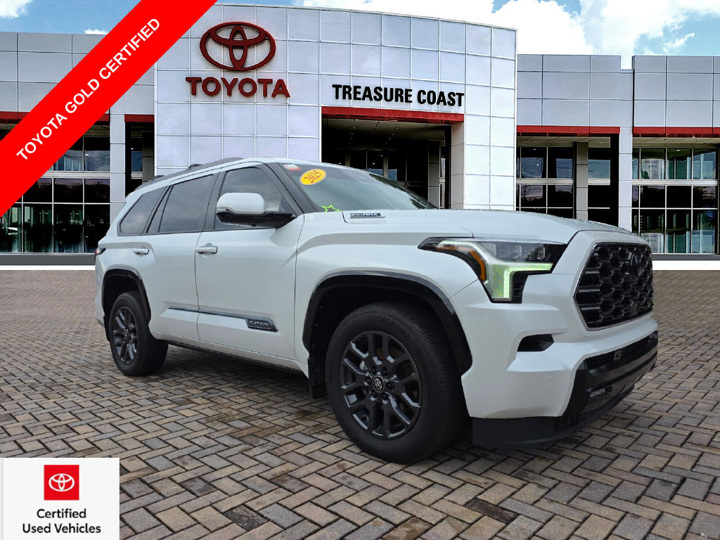 Certified 2025 Toyota Sequoia Platinum AWD/4WD image 1