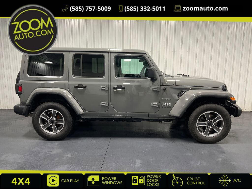 Used 2023 Jeep Wrangler Sahara image 1