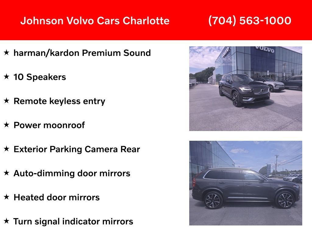 Used 2023 Volvo XC90 B6 Plus w/ Protection Package AWD/4WD image 3