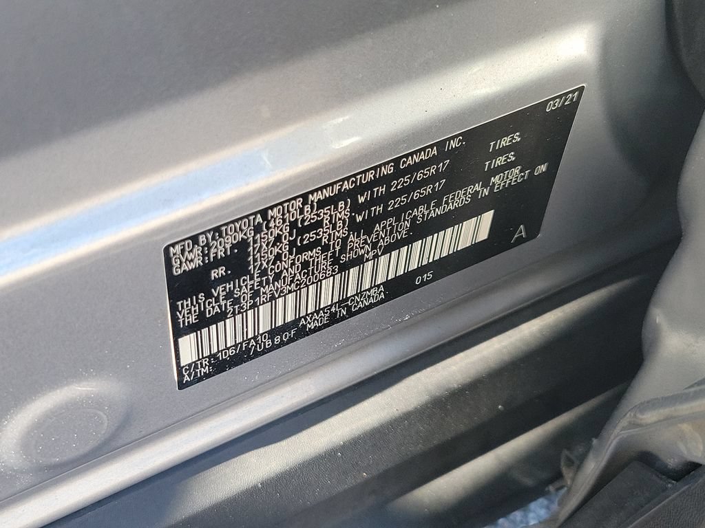 Used 2021 Toyota RAV4 XLE w/ Convenience Package AWD/4WD image 33