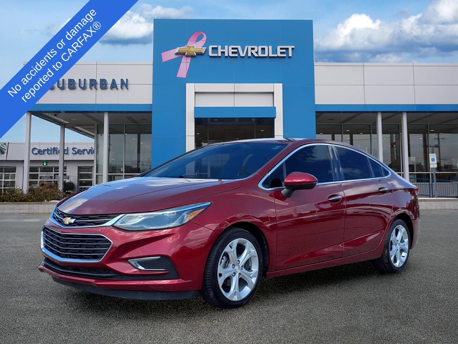 Used 2017 Chevrolet Cruze Premier w/ Enhanced Convenience Package FWD image 1