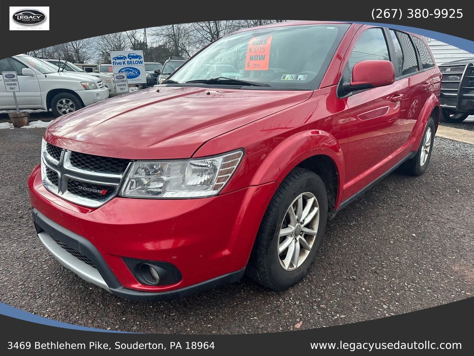 Used 2014 Dodge Journey SXT w/ Flexible Seating Group image 2