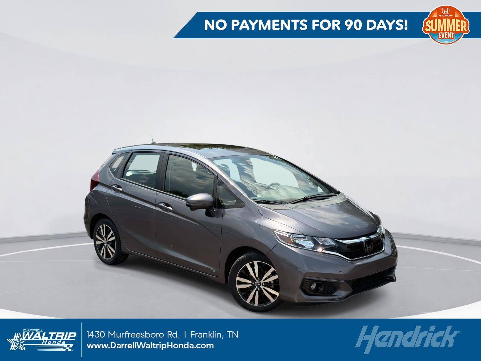 Certified 2019 Honda Fit EX