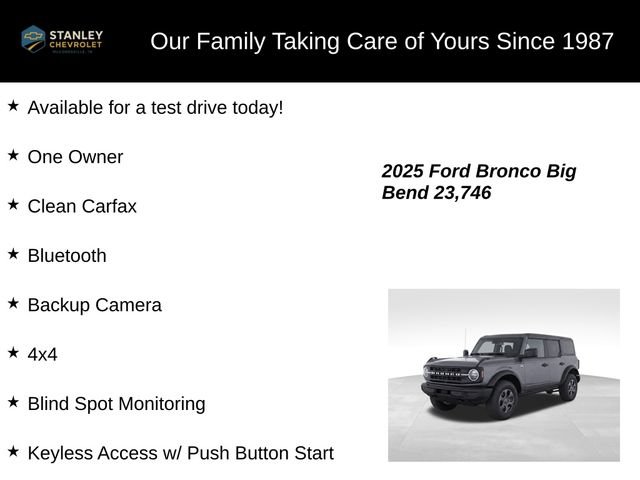 Used 2025 Ford Bronco Big Bend AWD/4WD image 9