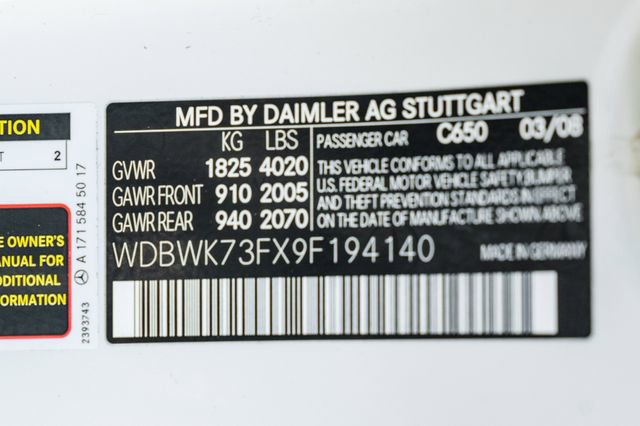 Used 2009 Mercedes-Benz SLK 55 AMG image 79