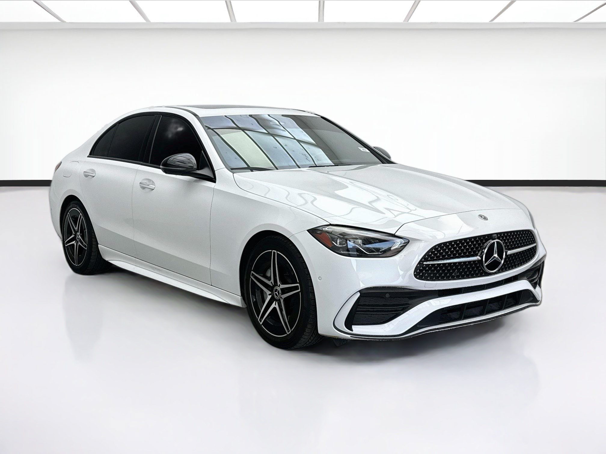 Used 2022 Mercedes-Benz C 300 Sedan w/ AMG Line w/ Night Package image 3