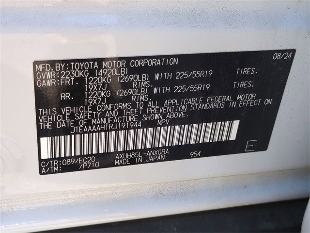 Used 2024 Toyota Venza Nightshade AWD/4WD image 34