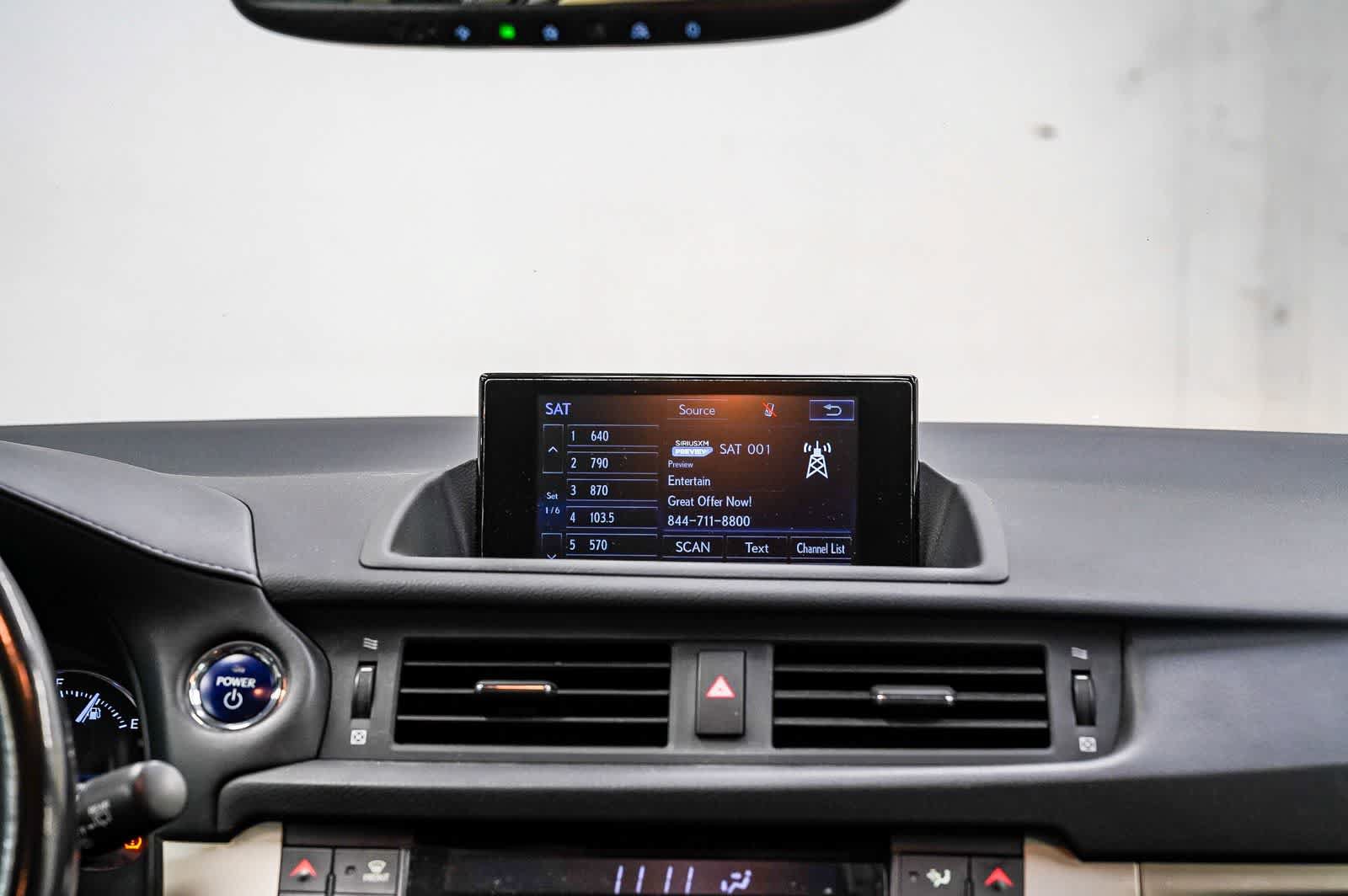 Used 2015 Lexus CT 200h w/ Navigation Package FWD image 14