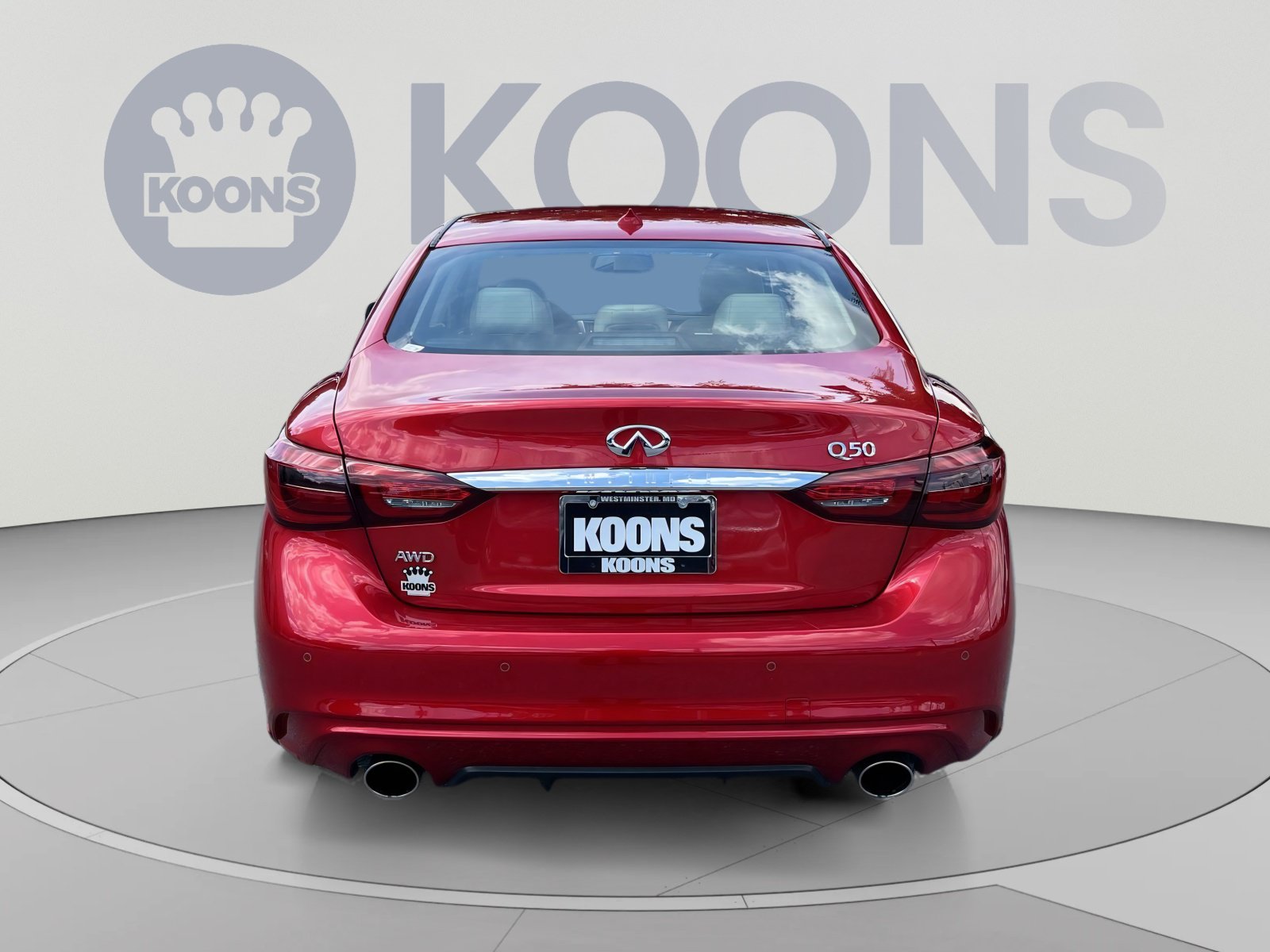 Used 2022 INFINITI Q50 Luxe w/ Cargo Package AWD/4WD image 5