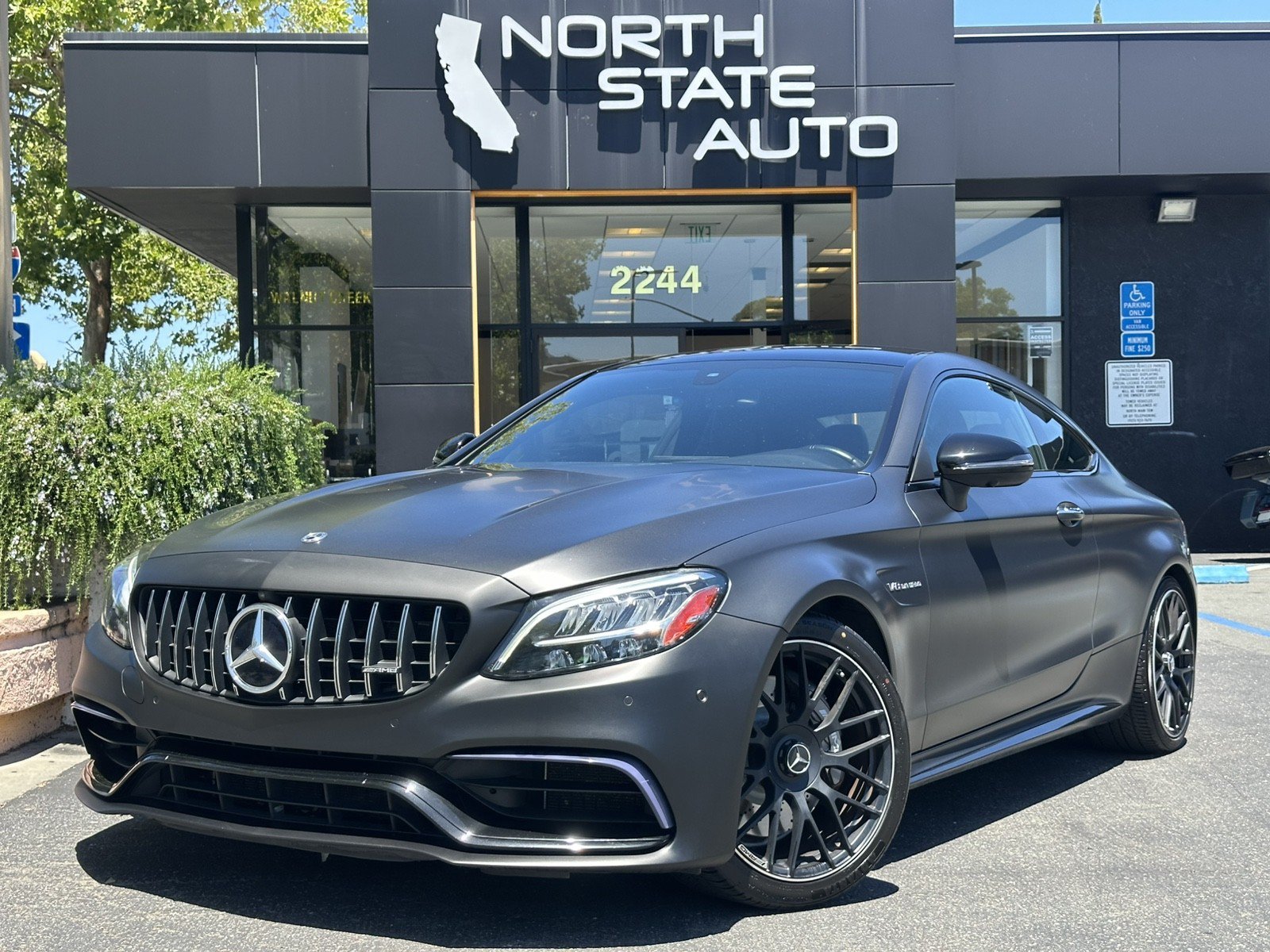 Used 2019 Mercedes-Benz C 63 AMG Coupe w/ Parking Assistance Package image 2