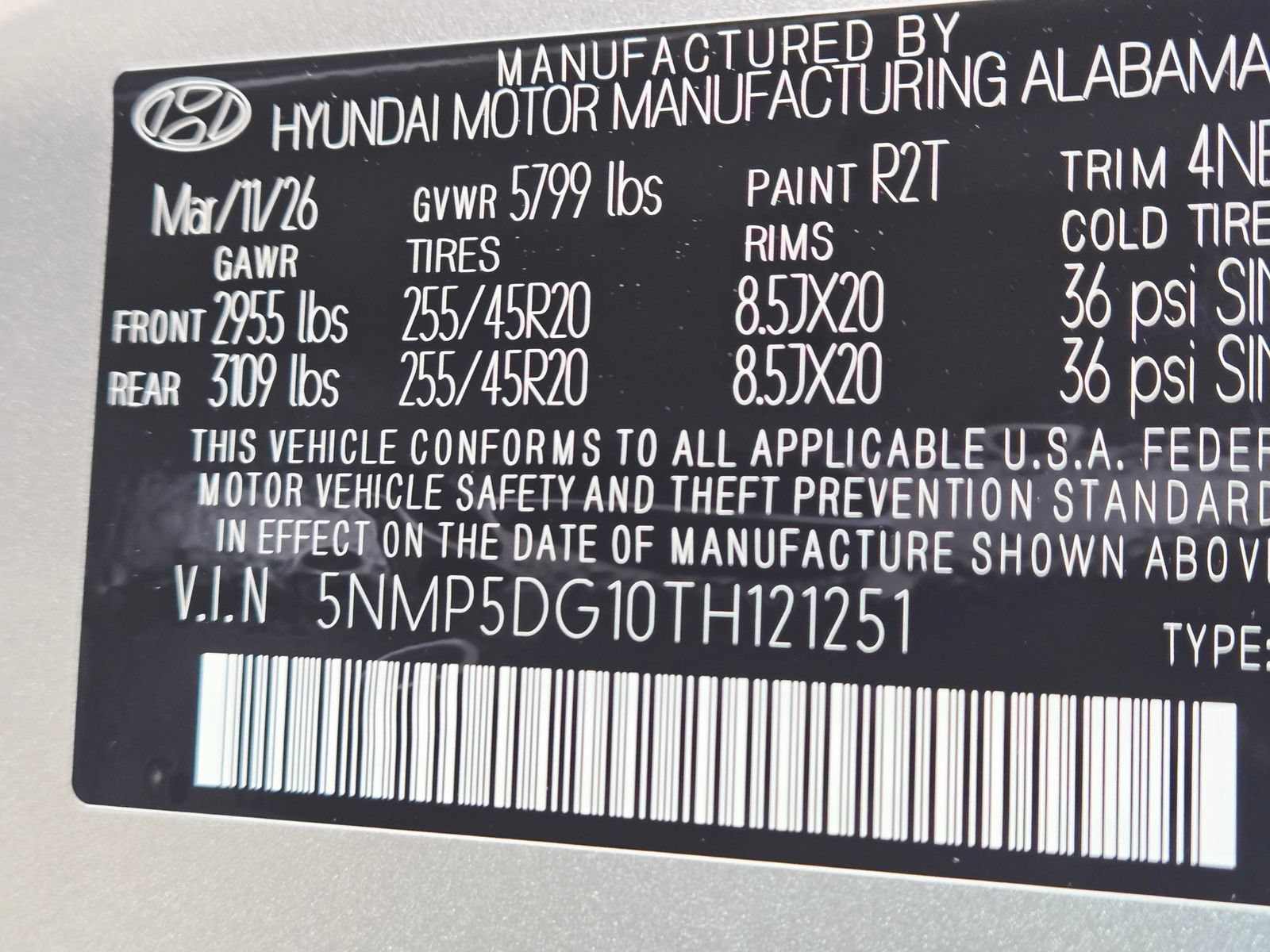 New 2026 Hyundai Santa Fe Calligraphy AWD/4WD image 22