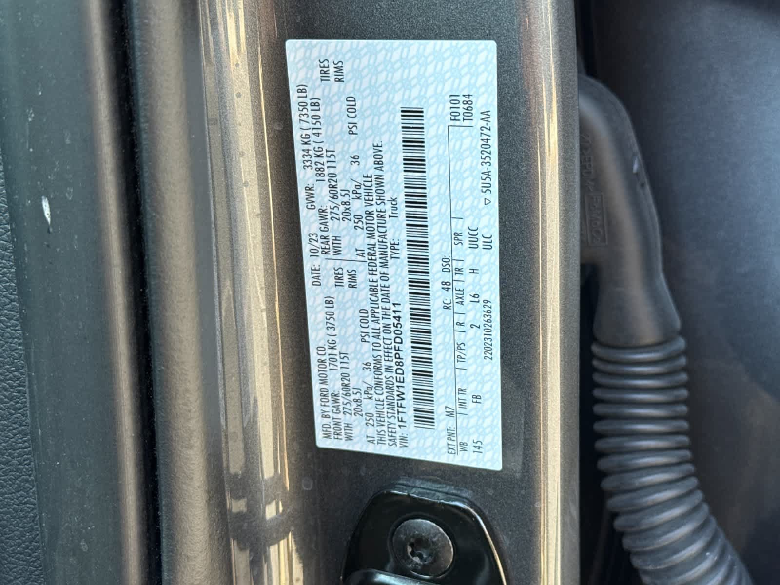 Certified 2023 Ford F150 XLT w/ Equipment Group 302A High AWD/4WD image 28