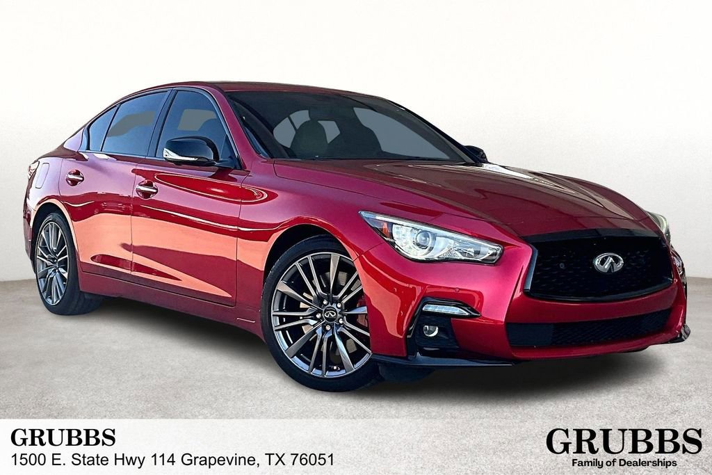 Certified 2021 INFINITI Q50 Red Sport 400 w/ Proactive Package