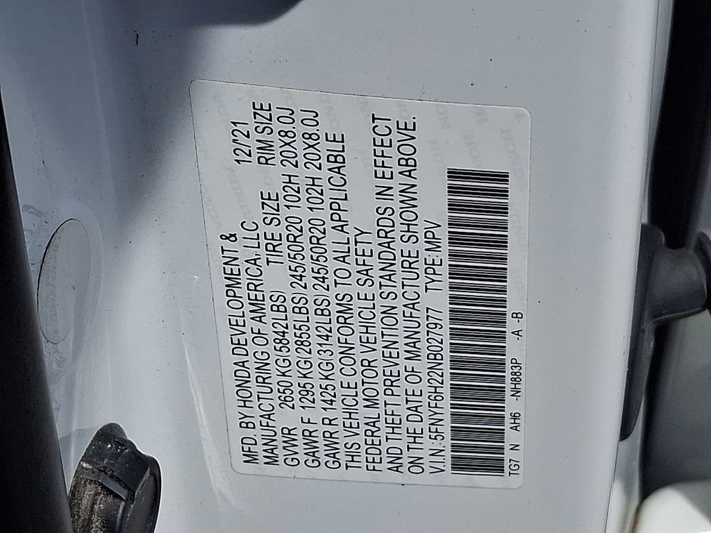 Used 2022 Honda Pilot Special Edition image 30