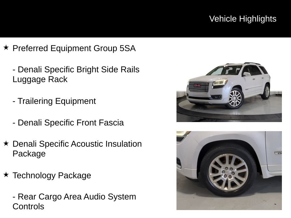Used 2016 GMC Acadia Denali AWD/4WD image 32
