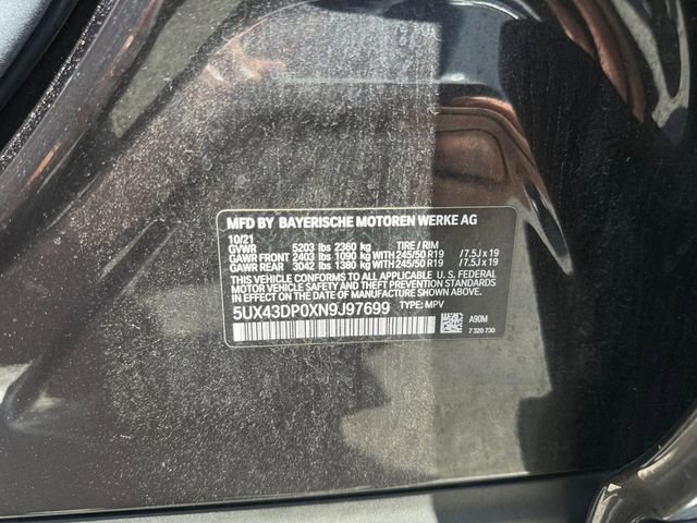 Used 2022 BMW X3 sDrive30i w/ Convenience Package image 37