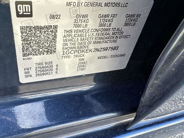 Used 2022 Chevrolet Silverado 1500 LT AWD/4WD image 31