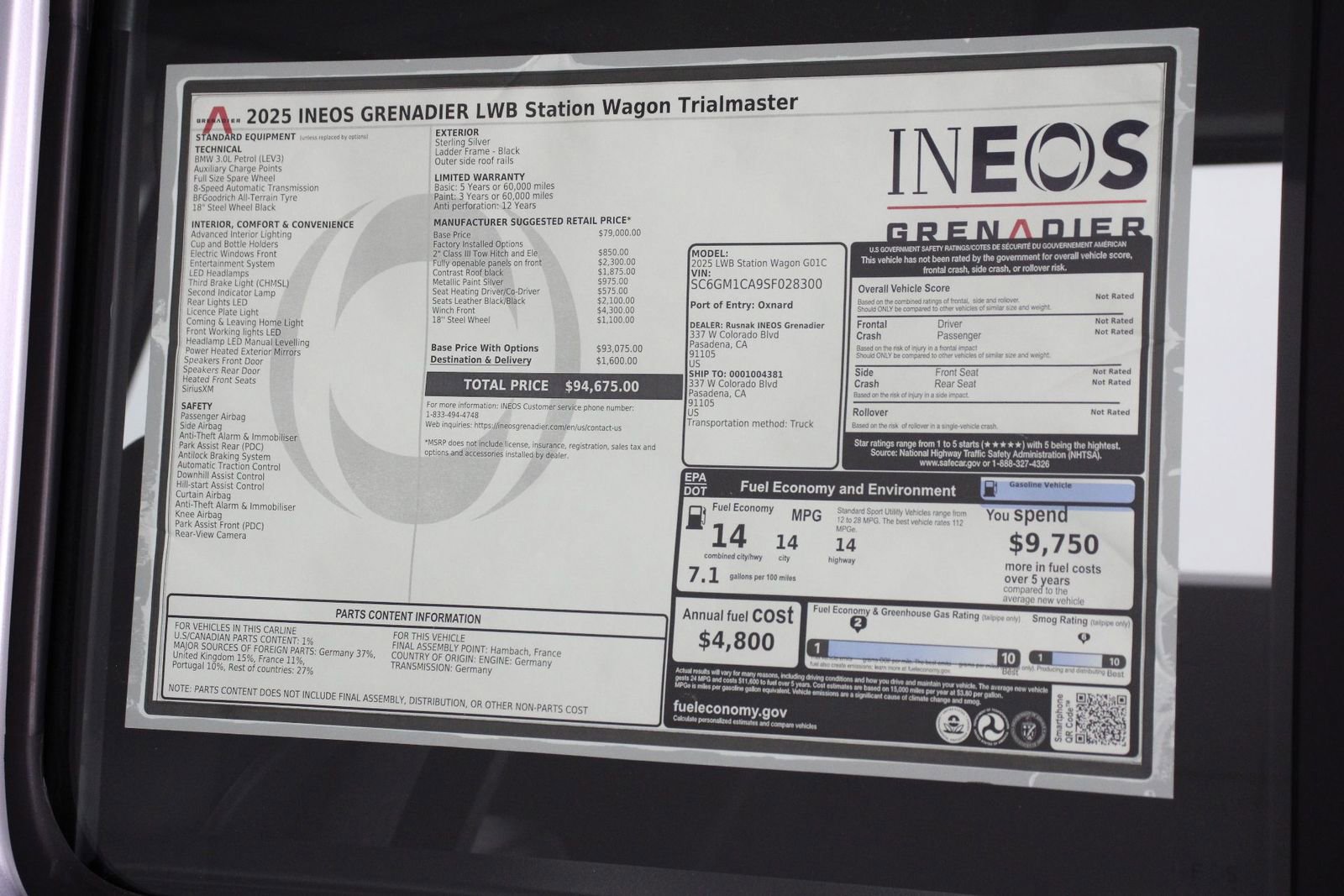 New 2025 INEOS Grenadier Trialmaster Edition image 23